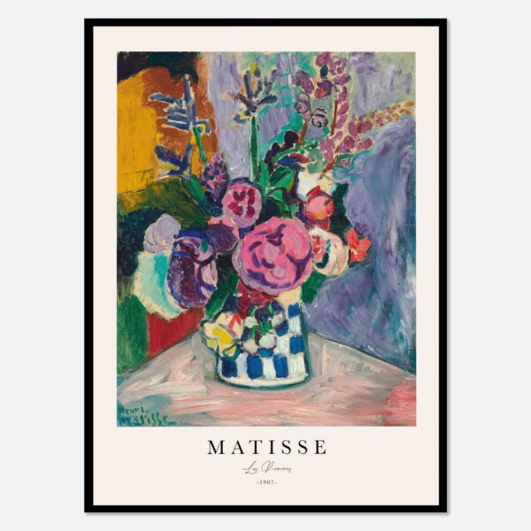 Sugar & Canvas - Henri Matisse Les Pivoines 1907 Art Print M150