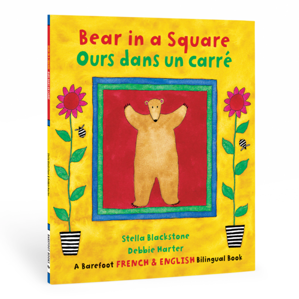 Barefoot Books - Bear in a Square / Ours dans un carré