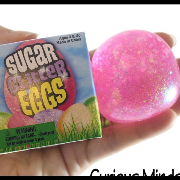 1 Easter Egg Sugar Ball - Thick Glue/Gel Syrup Molasses Stre