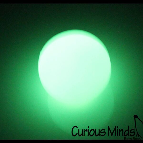 1 Glow Nee Doh Soft Fluff- Filled Squeeze Stress Ball