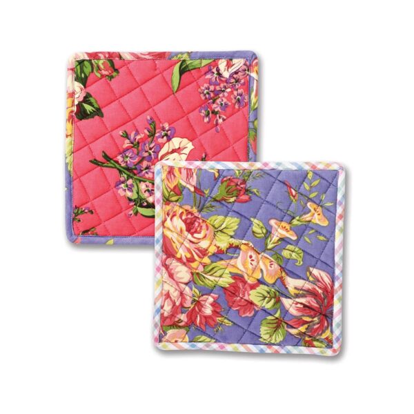 Blanche Patchwork Potholder Set of 2