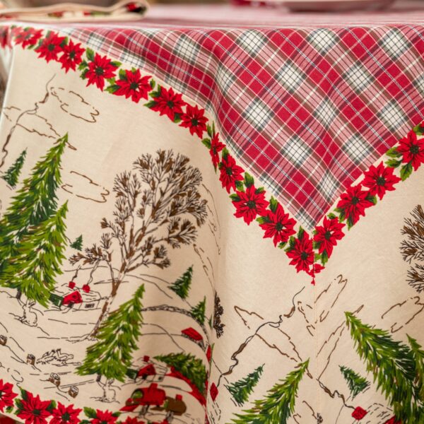 Yuletide Tablecloth: 60x108