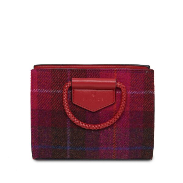 The Arran Tote: Fuchsia Tartan