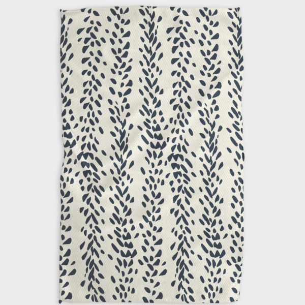 Reeds Printed Midnight Tea Towel