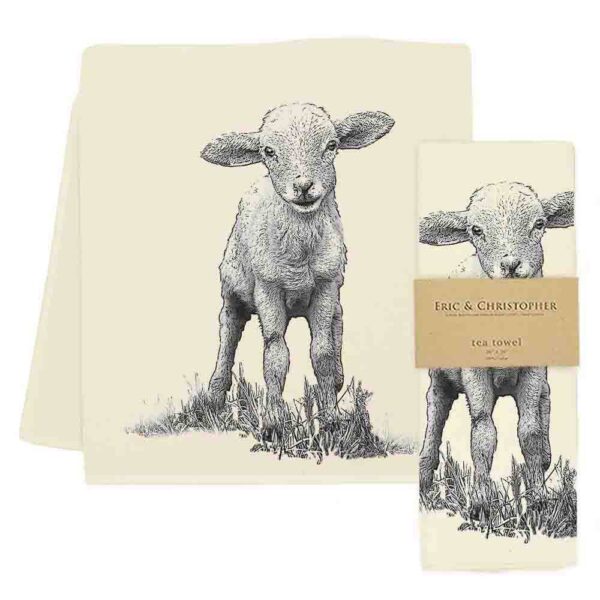 Baby Lamb Tea Towel