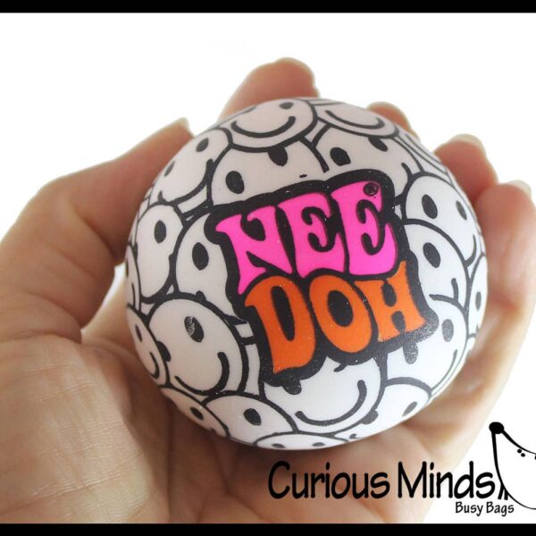 Nee-Doh Press-Doh Blank Black and White Color Changing Soft