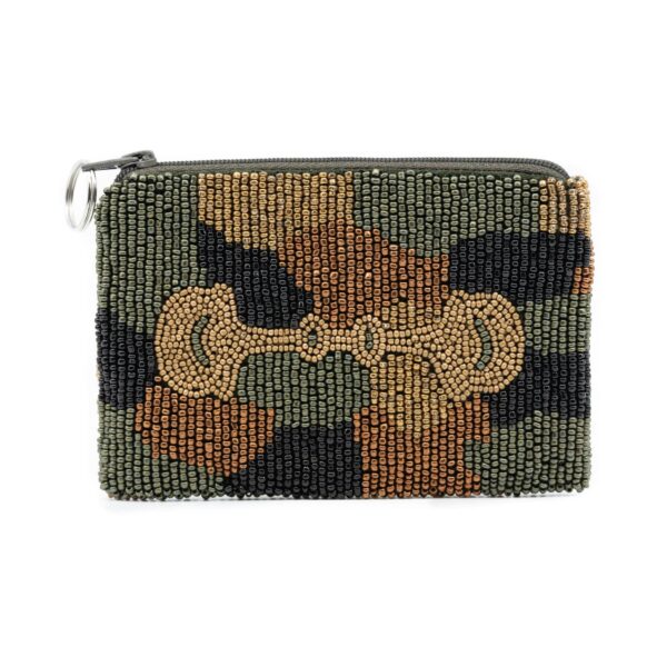 Beaded coin purse