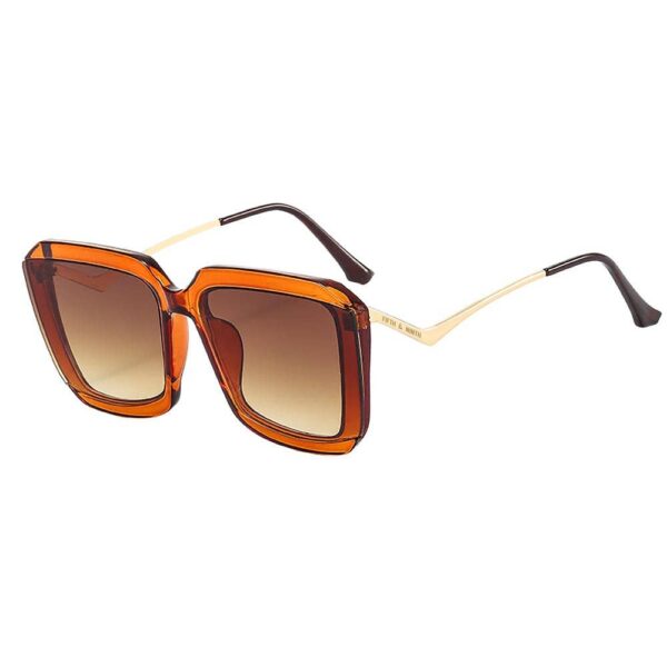 Kyra Sunglasses: Caramel