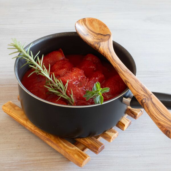 PERPIGNAN Cooking Spoon 13.5' OLIVE WOOD HANDCRAFTED