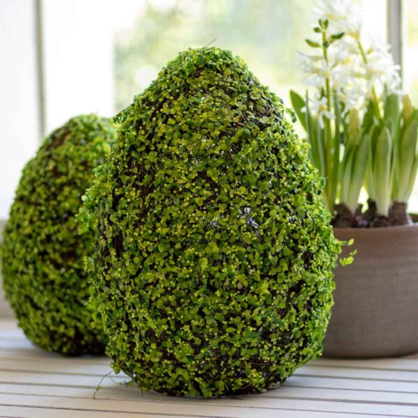 Belmont Egg Decor Green/Brown 9.8x15