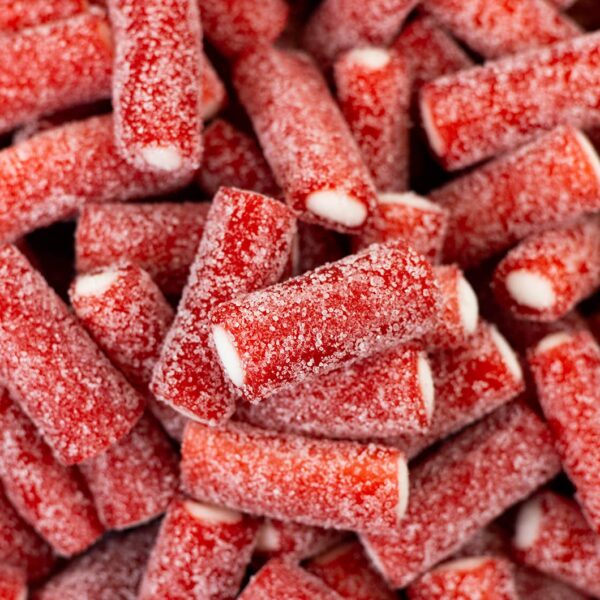 Vidal US Sour Strawberry Pencil Bites 2.20lbs