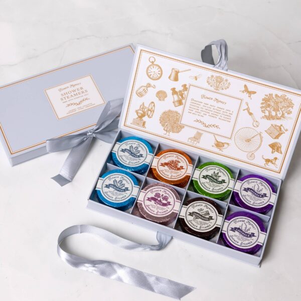 Boxed Set – 8-Piece Aromatherapy Shower Steamers