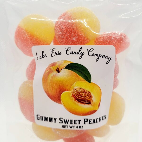 Gummy Sweet Peaches