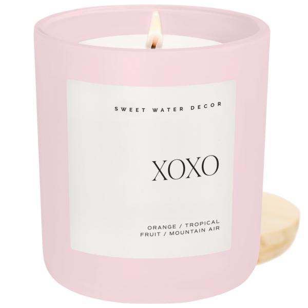 *NEW* XOXO 15 oz Soy Candle, Matte Jar - Valentine's Day