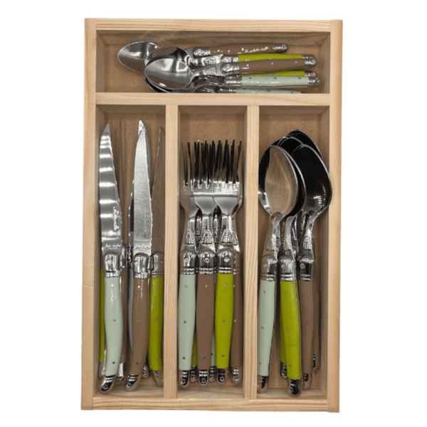 Jean Dubost Robinson 24 Pc Everyday Flatware Set