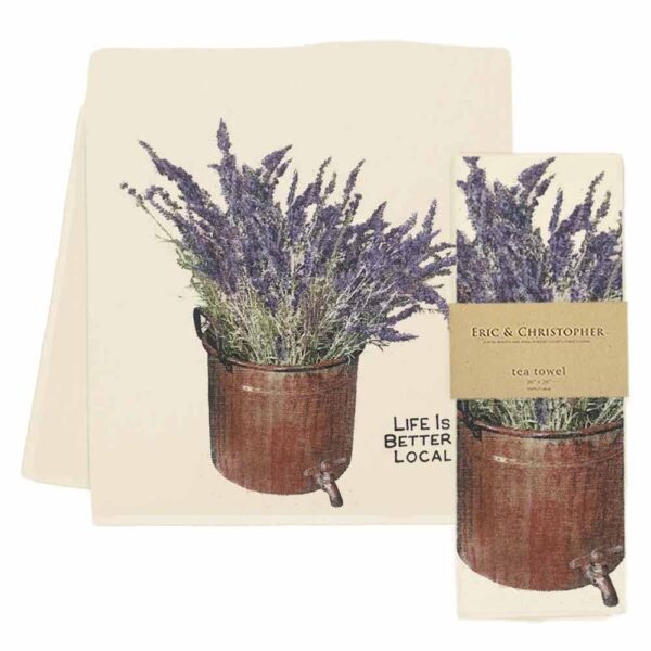 Lavender Tea Towel