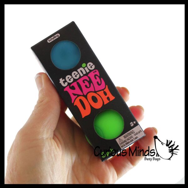 Nee-Doh 3 Teenie Tiny Nee-Doh 3 Pack Soft Doh Balls Needoh