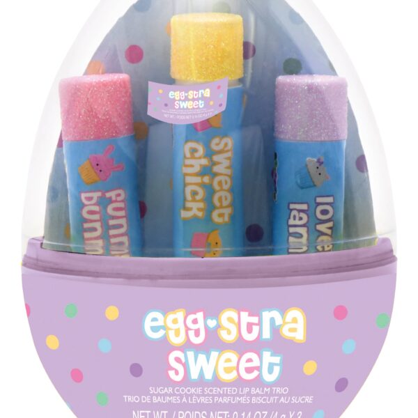 EGG-STRA SWEET LIP BALM TRIO