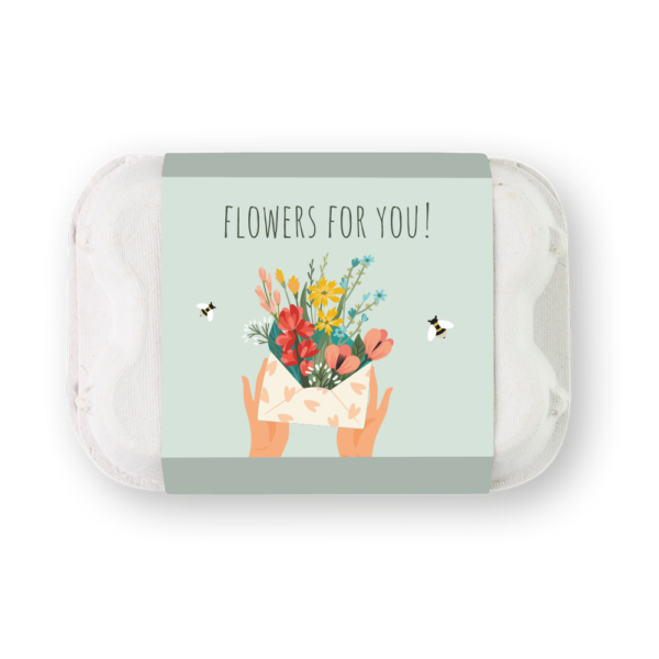 Egg Carton - Flowers for You