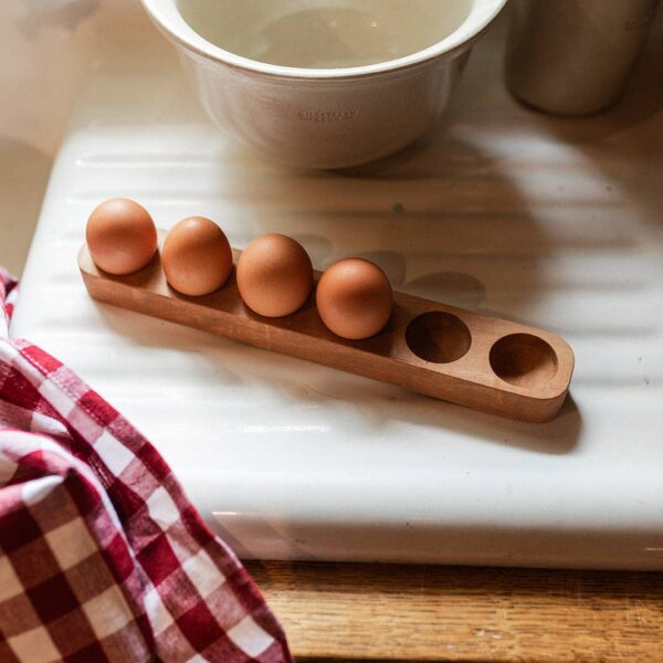 The Wooden Egg Holder: Ash, Dozen