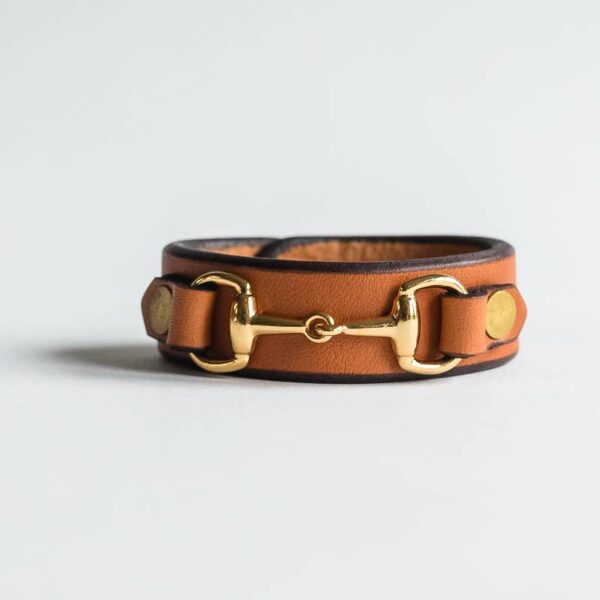 The Horse Bit Napkin Ring: Tobacco