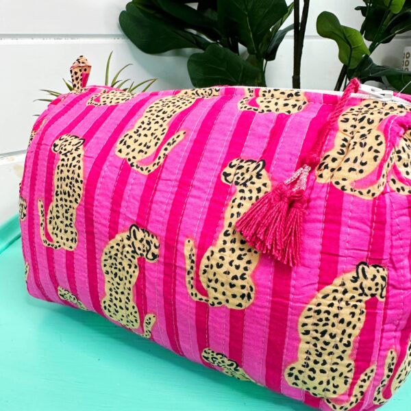 Quilted Jaguar Cosmetic - Image 2