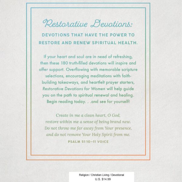Restorative Devotions for Women