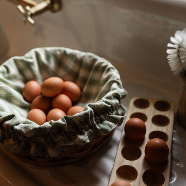 The Wooden Egg Holder: Ash, Dozen - Image 3