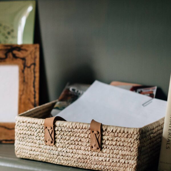 Square Handled Basket - Image 2