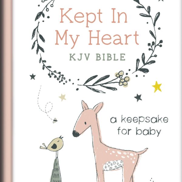Kept in My Heart KJV Bible [Coral Woodland]