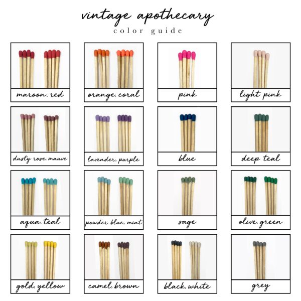 Made Market Co. - Vintage Apothecary Red Matches - Image 6