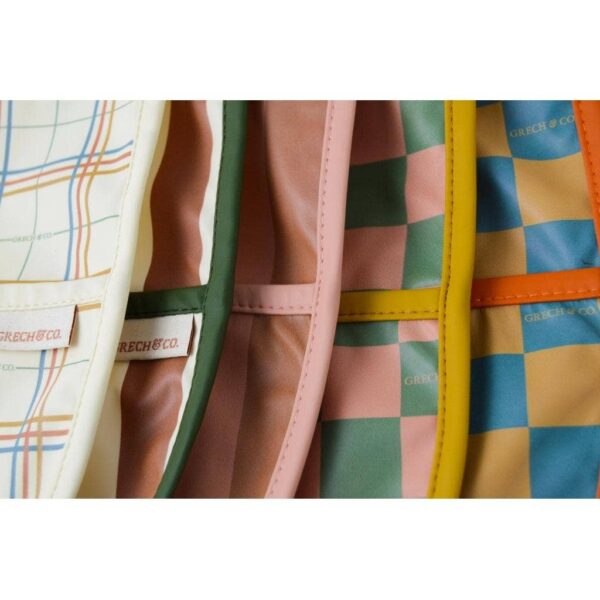 Basic Bib - Checks  Sunset  + Orchard