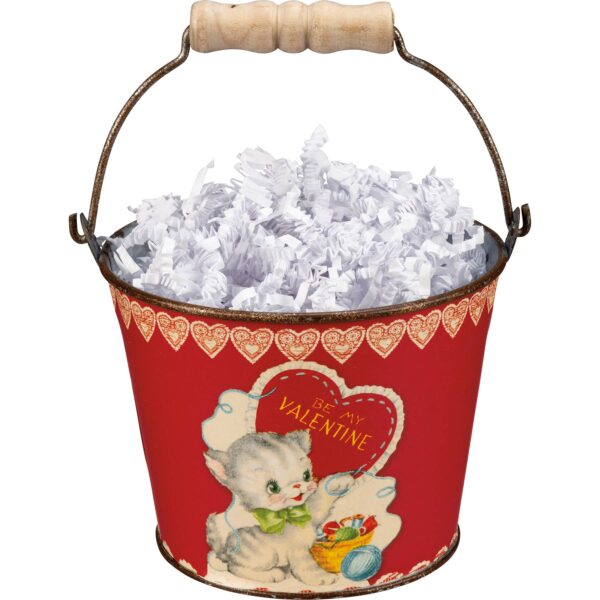 Vintage Valentine Bucket - Image 2