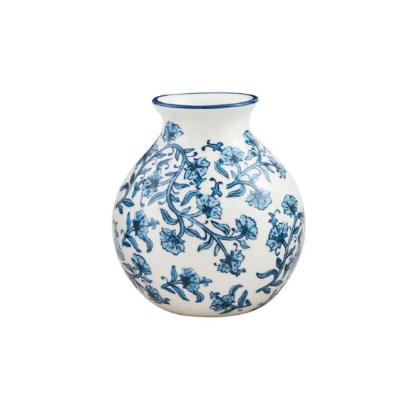 Cflwr Block Print Flower Vase