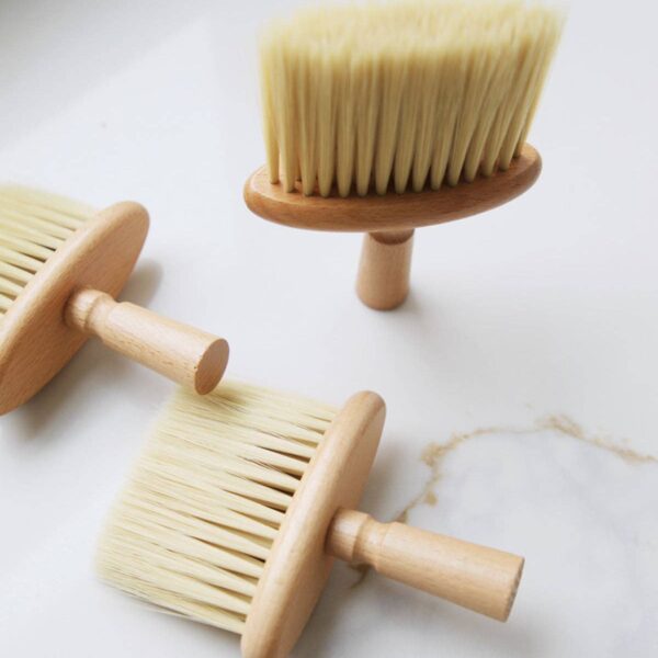 Small Wood Handle Cleaning Brush: A - Image 2