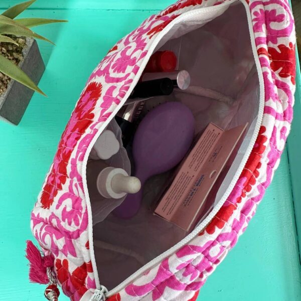 Quilted Jaguar Cosmetic - Image 4