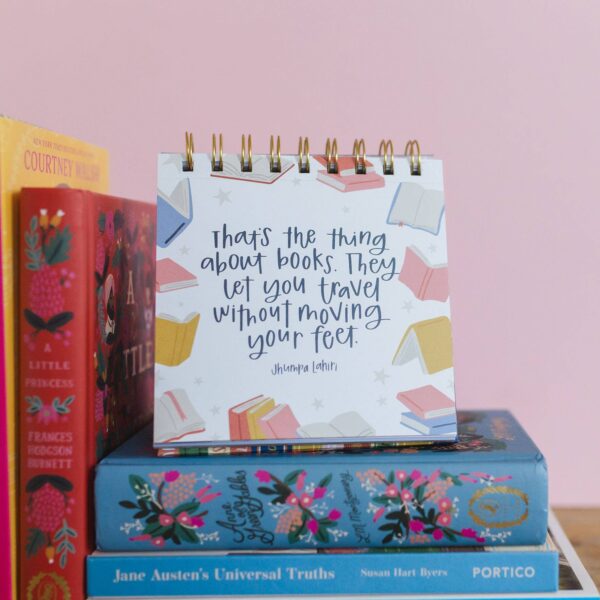 52 Weeks of Book Quotes - Desk Flip Calendar - Image 5