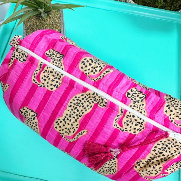 Quilted Jaguar Cosmetic - Image 3