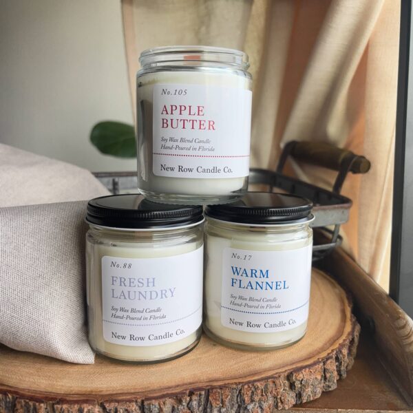 Community Garden Wood Wick Farmhouse Candle - Image 4