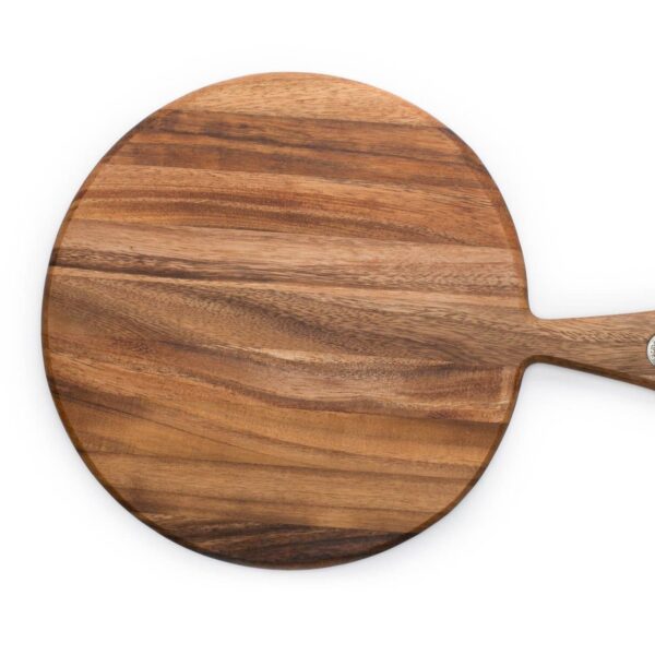 Ironwood Round Provencale Paddle Board, Acacia, 12" x 16"