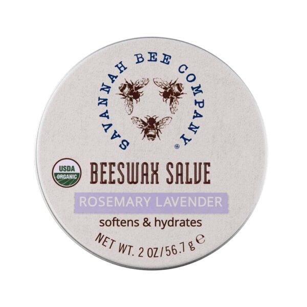 Beeswax Salve - Rosemary Lavender: 2 oz.