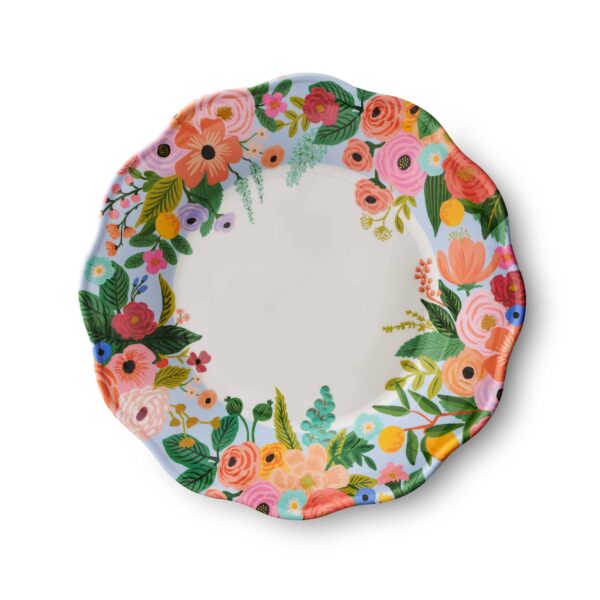 Garden Party Melamine Assorted Dinner Plates - Image 4