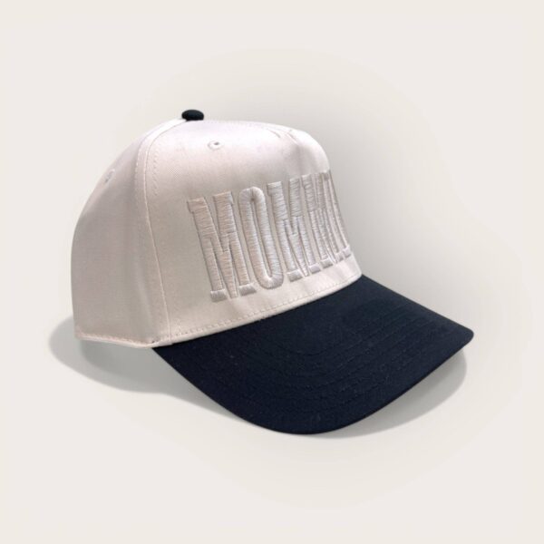 Mommin' Classic Trucker Hat | Black/Tan - Image 4