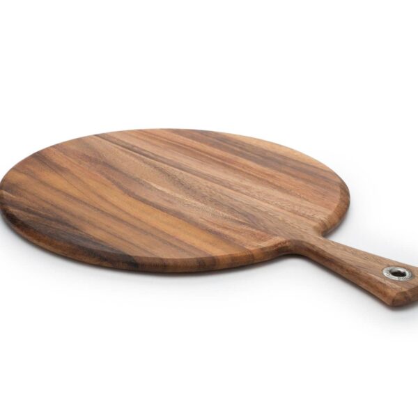 Ironwood Round Provencale Paddle Board, Acacia, 12" x 16" - Image 6