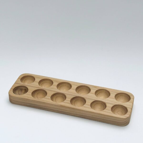 The Wooden Egg Holder: Ash, Dozen - Image 6