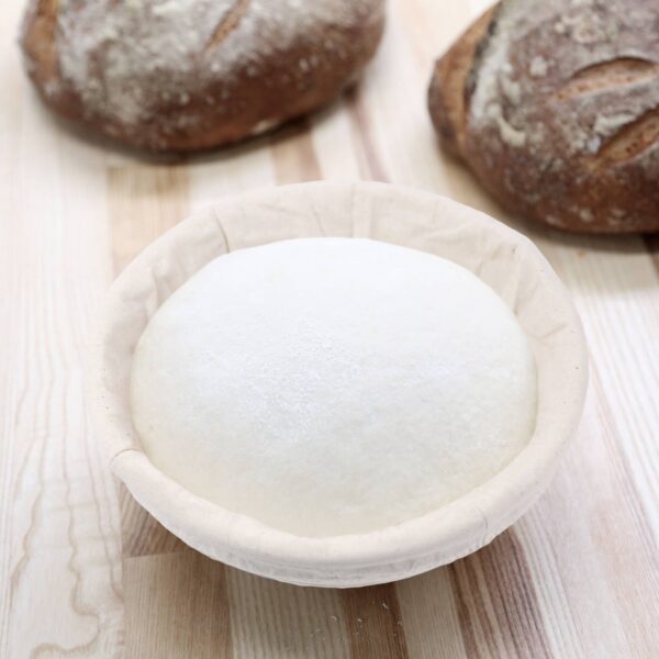 Round Proofing Basket and Liner - Image 2