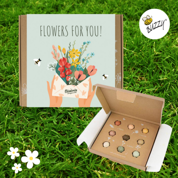 Blossombs Medium Box - Flowers For You - 9 Blossombs