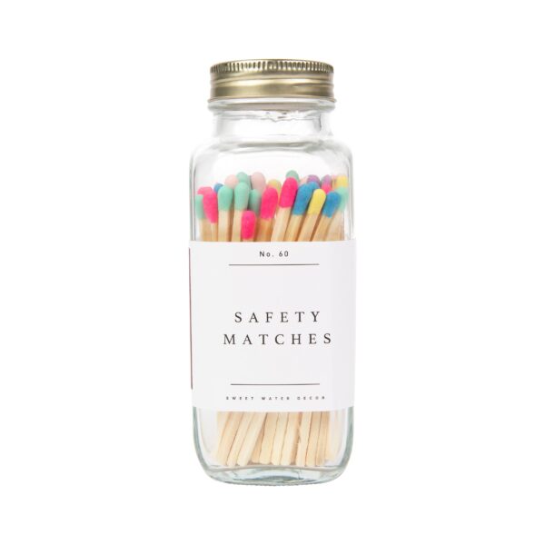 Safety Matches, Multicolor Rainbow Tip - Home Decor & Gifts - Image 4