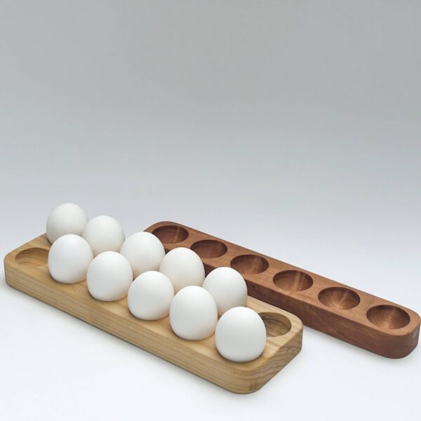 The Wooden Egg Holder: Ash, Dozen - Image 7