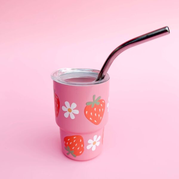 Tiny Tumblers: Blue/cherry hearts - Image 10